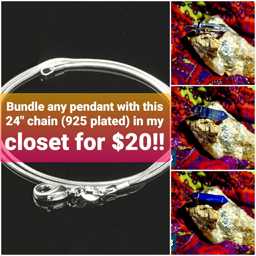 Necklace & Crystal Pendant Bundle Offer